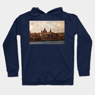 Valletta in morning sunshine Hoodie